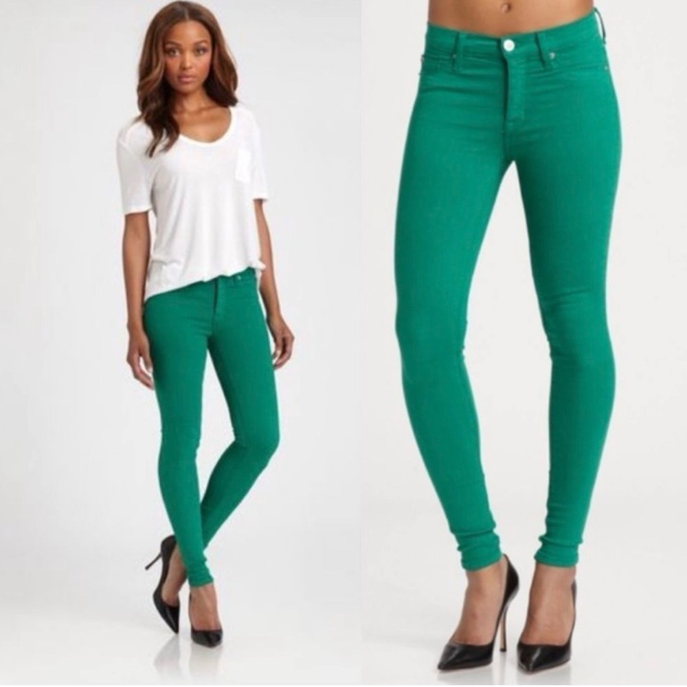 Hudson Nico Midrise Super Skinny Jeans